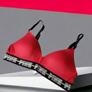 Pink Victoria's Secret Wear Everywhere Wireless Padded Adjustable Sport Bra